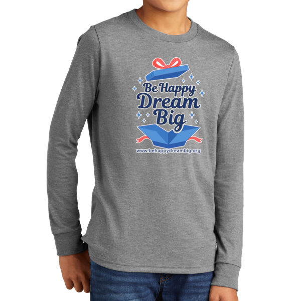 Be Happy, Dream Big - Youth Perfect Tri ® Long Sleeve Tee Thumbnail